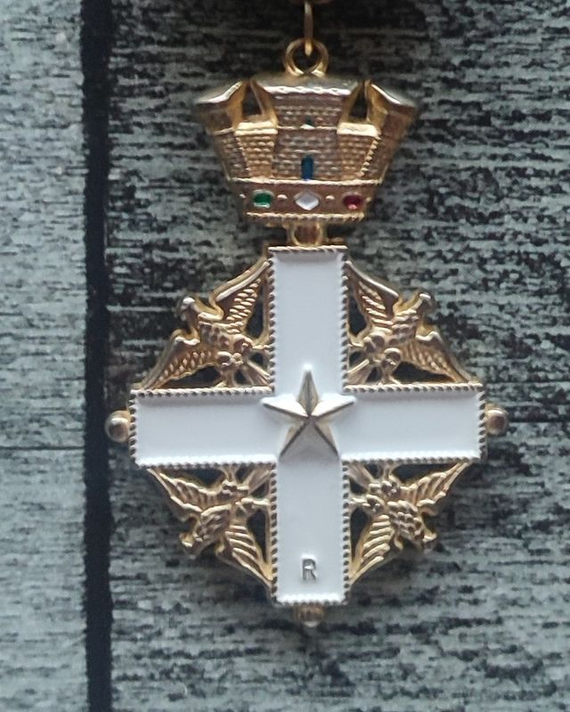 Medalla de la República Italiana.