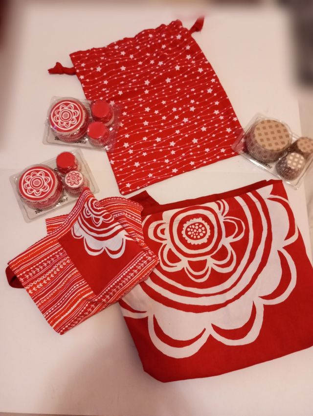 Lote Delantales navidad adulto y niño