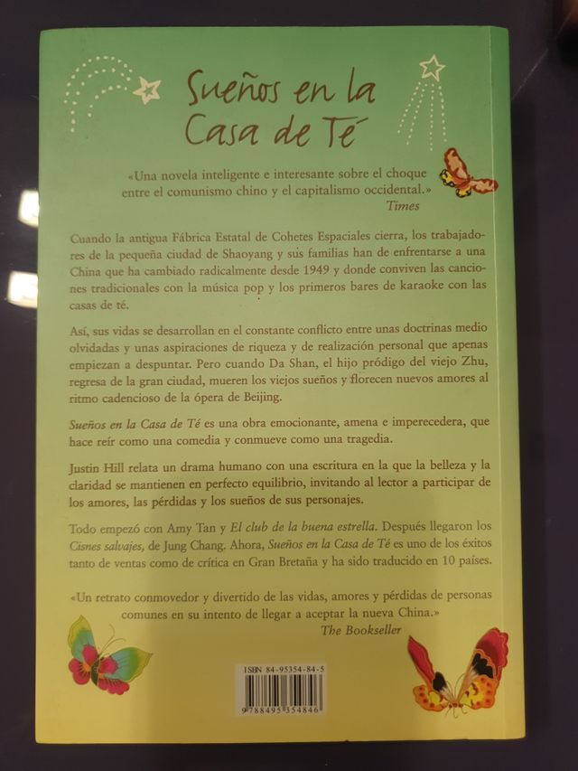 Sueños en la casa de te. Justin Hill