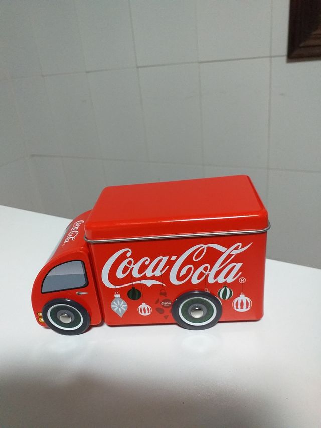 Camión Metalico Coca-Cola