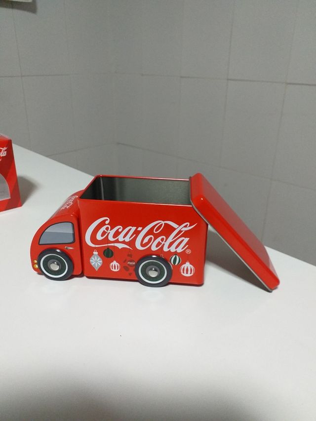 Camión Metalico Coca-Cola