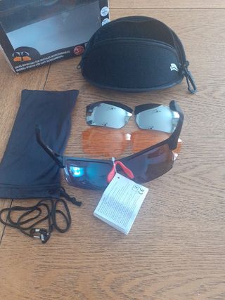 Gafas deportivas con cristales intercambiables