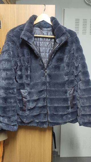 Chaqueton reversible e impermeable mujer