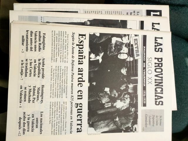 Lote periódicos de las provincias