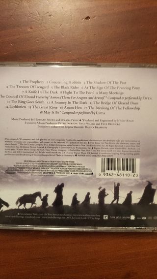 CD El señor de los anillos