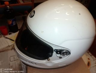 Casco banditt exx blanco talla s