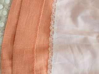 Vestido elegante salmón para niña