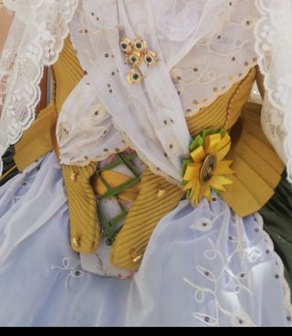 Corpiño fallera oro 💛