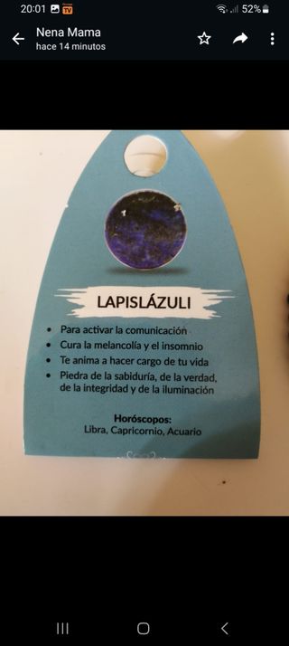 Pulsera Lapislázuli 4mm