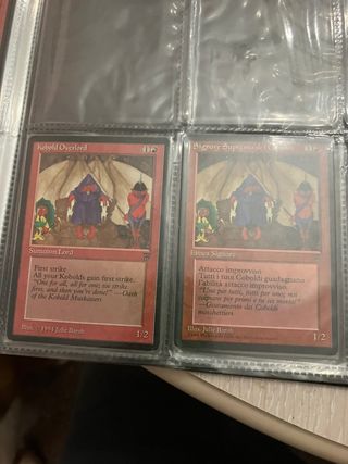 Cartas Antiguas Magic