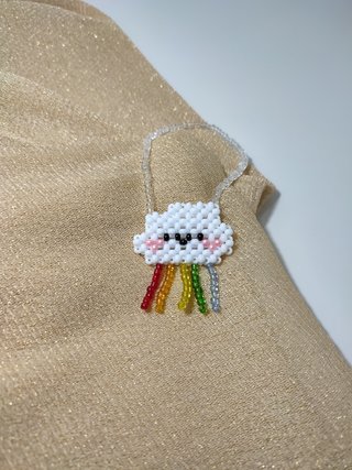 Bolso handmade para muñecas nube