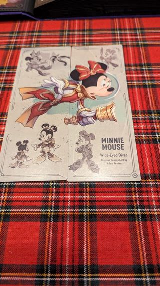 Lorcana puzzle card Minnie - Rise of the Floodborn