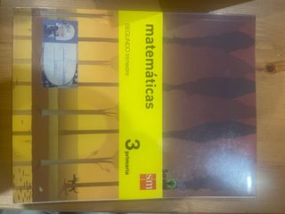 LIBRO TECTO MATEMÁTICAS 3 PRIMARIA SM
