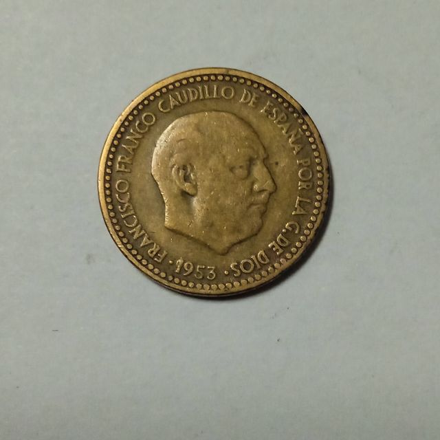 Una peseta 1953