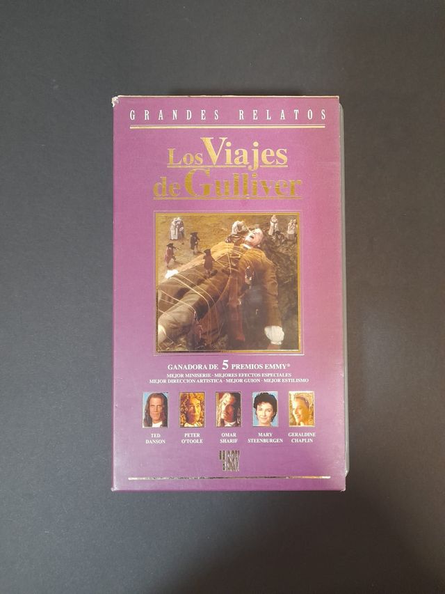 Pack vhs Los viajes de Gulliver película lote
