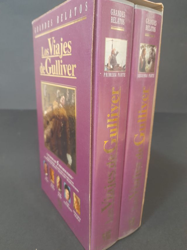 Pack vhs Los viajes de Gulliver película lote