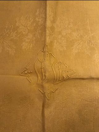 🌼 Mantel antiguo Damasco