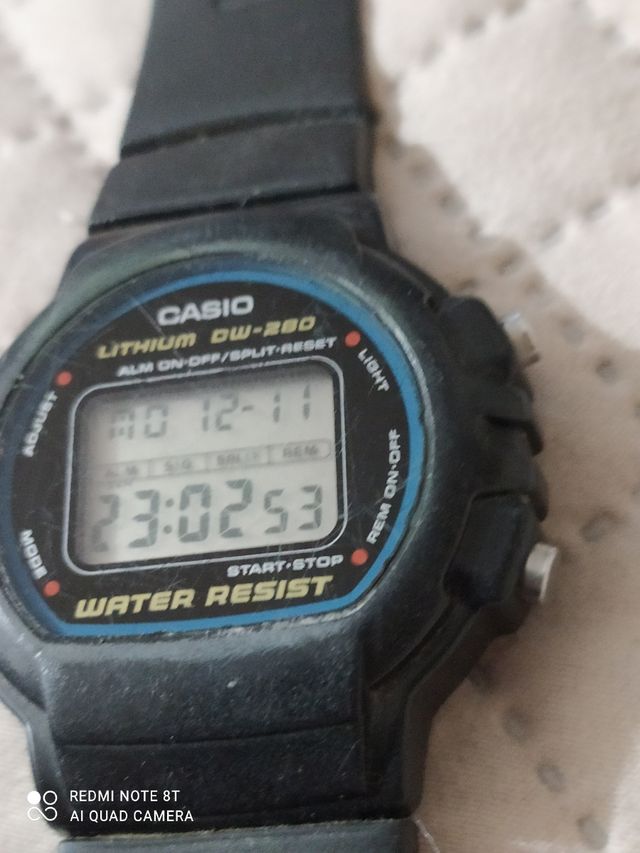 OROLOGIO CASIO DW-280 funzionante