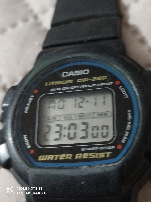 OROLOGIO CASIO DW-280 funzionante