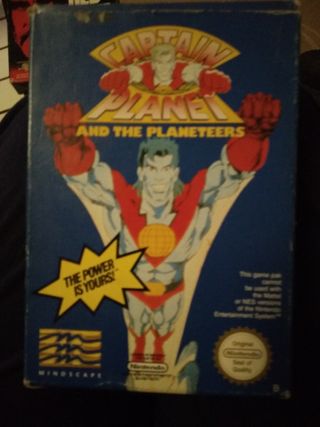 Juego Captain Planet Nintendo 