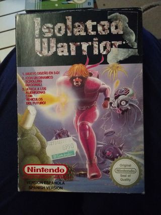 Juego isolated warrior Nintendo 