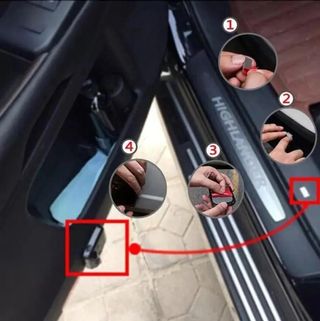 LUZ LOGO 🎁PARA PUERTA DE COCHE