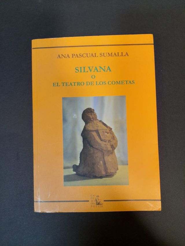 Libro poesía. Silvana o el teatro de los cometas.
