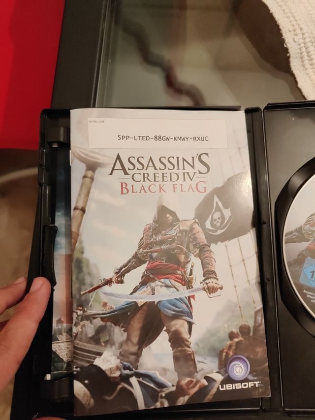 Assassin's black flag PC DVD