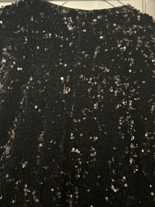 Chaqueta lentejuelas con lazos H&M!!