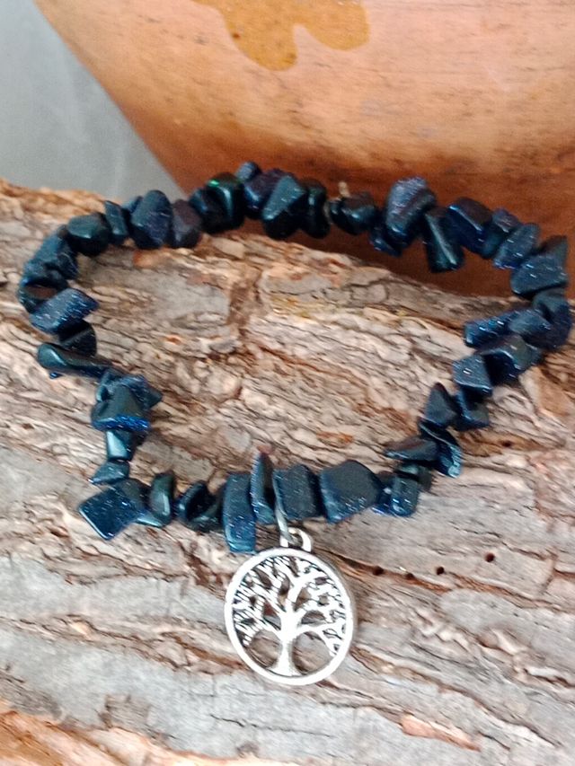 Pulseras varias semipreciosas elasticas