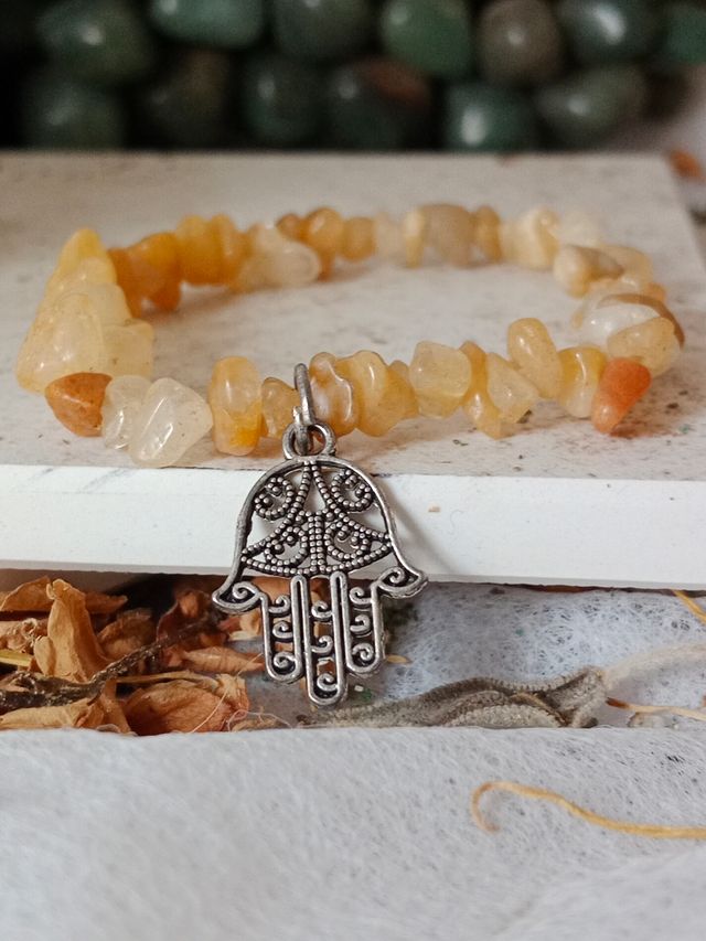 Pulseras varias semipreciosas elasticas