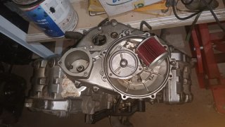 Motor en despiece Hyosung 650 gtr