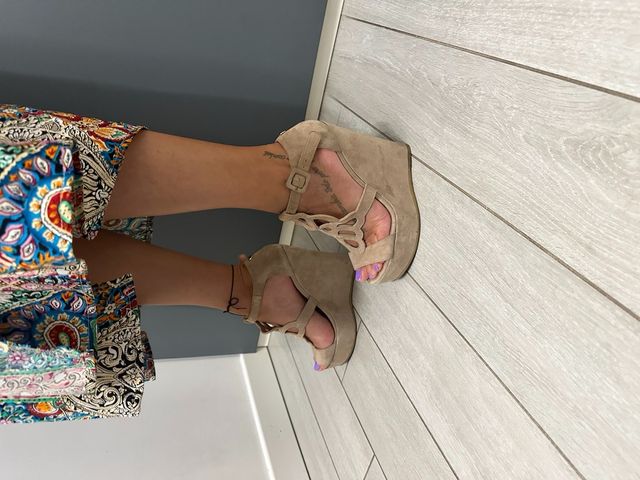 Scarpe con zeppa twinset taglia 36