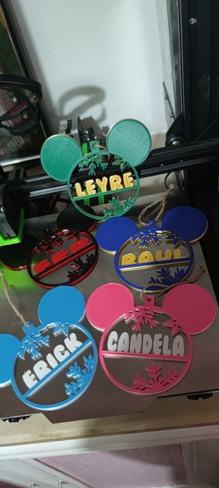 Bolas navidad Mickey