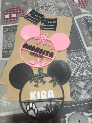 Adornos personalizados grandes