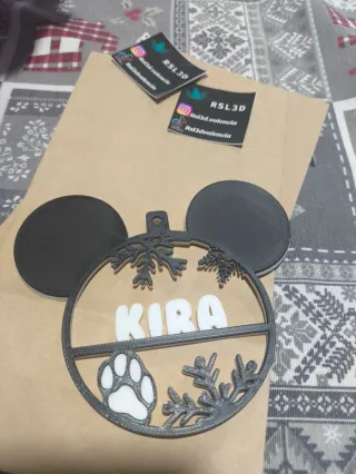 Adornos personalizados grandes