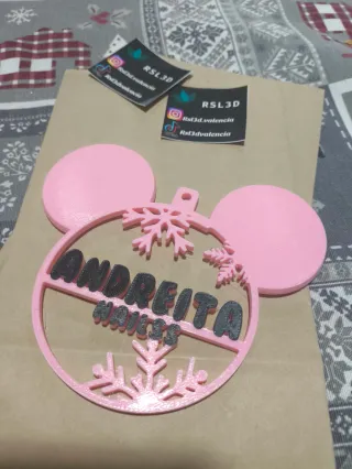 Adornos personalizados grandes