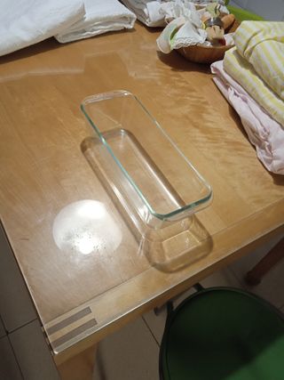Molde Pyrex vidrio especial horno. Cocinar