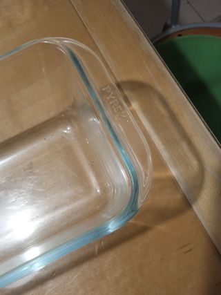 Molde Pyrex vidrio especial horno. Cocinar