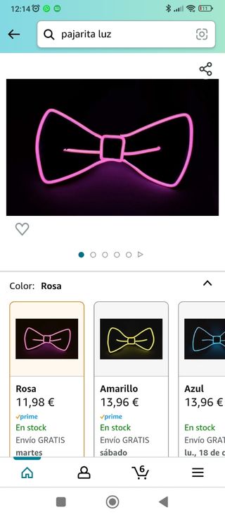 Pajaritas led fiesta 
