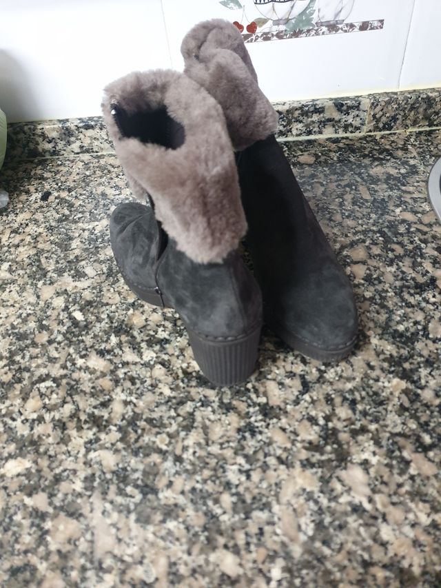 Botas con borreguillo