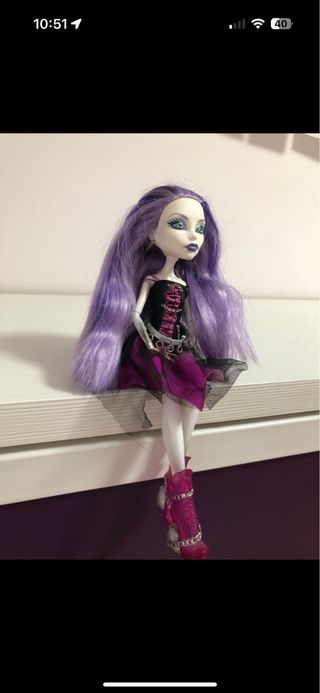 Muñeca Spectra Monster High.