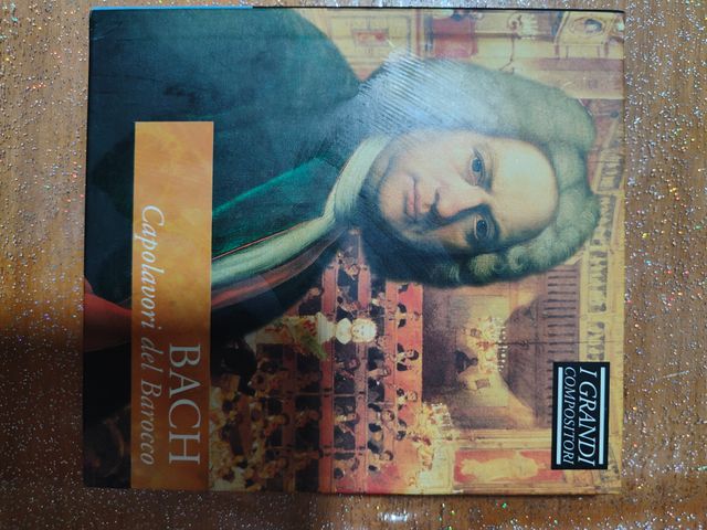 Compact disc Johann Sebastian Bach con manuale
