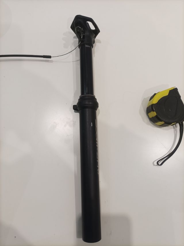 Tija telescópica zoom 100 mm ø31,6 mm