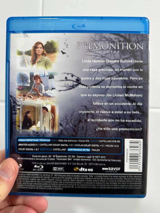 PREMONICIÓN 7 DÍAS - Blu-ray