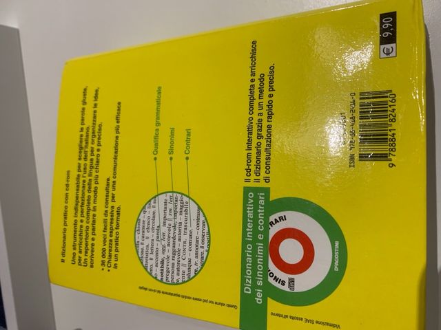 Dizionario Sinonimi Contrari con Cd-rom 
