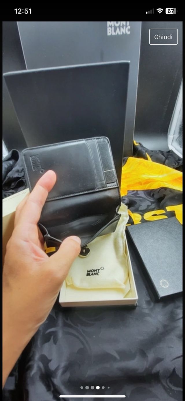 Portabiglietti Montblanc