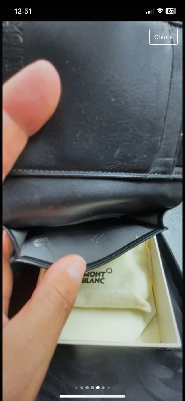 Portabiglietti Montblanc