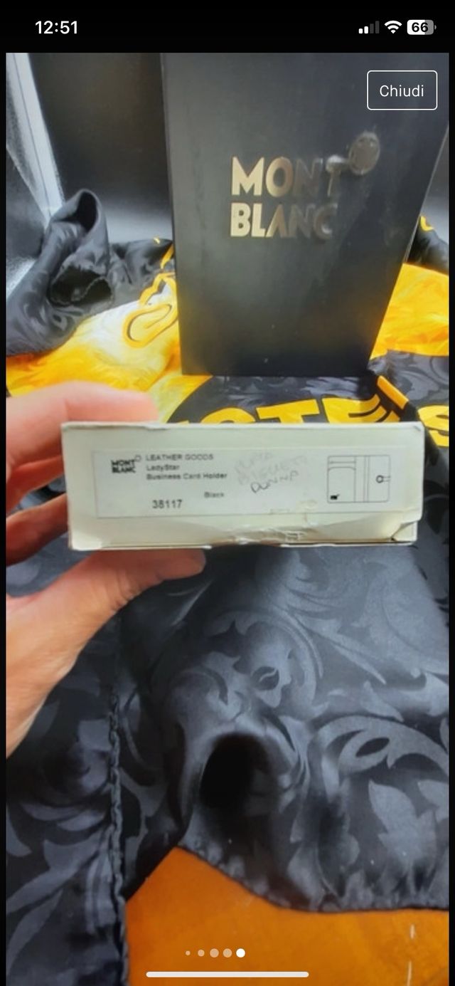 Portabiglietti Montblanc