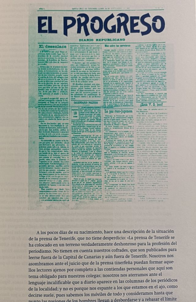 Historia rápida de la Prensa en Santa Cruz de Tfe.